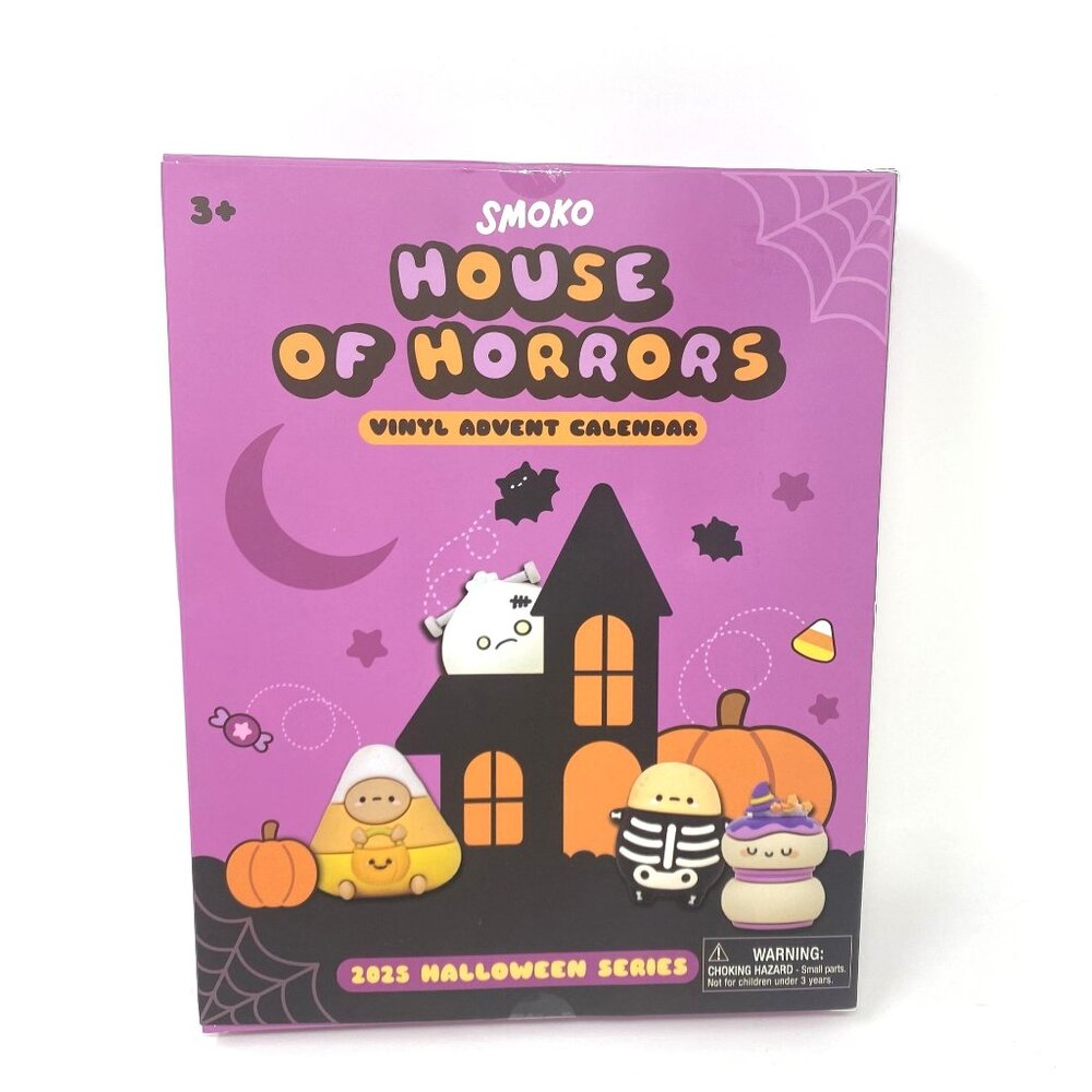 Smoko House Of Horrors 2025 Vinyl Toys Advent Calendar Halloween 13pc Set New